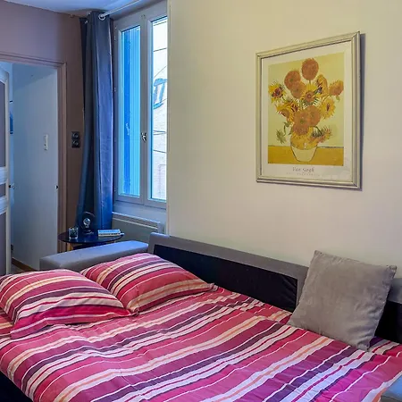 T3 Clim, Tv, Art, Familial, 50m Du Port, Cuisine Equipee Et Jeux De Societe Apartmán